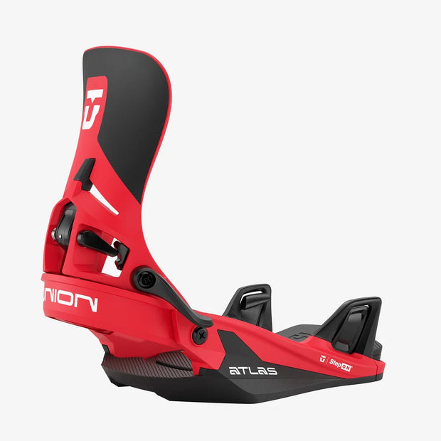 Union - Atlas Step On® Snowboard Binding - Red - Board Of Missoula