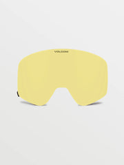 Volcom - Odyssey Goggle Matte Black - BL Yellow / Red Chrome