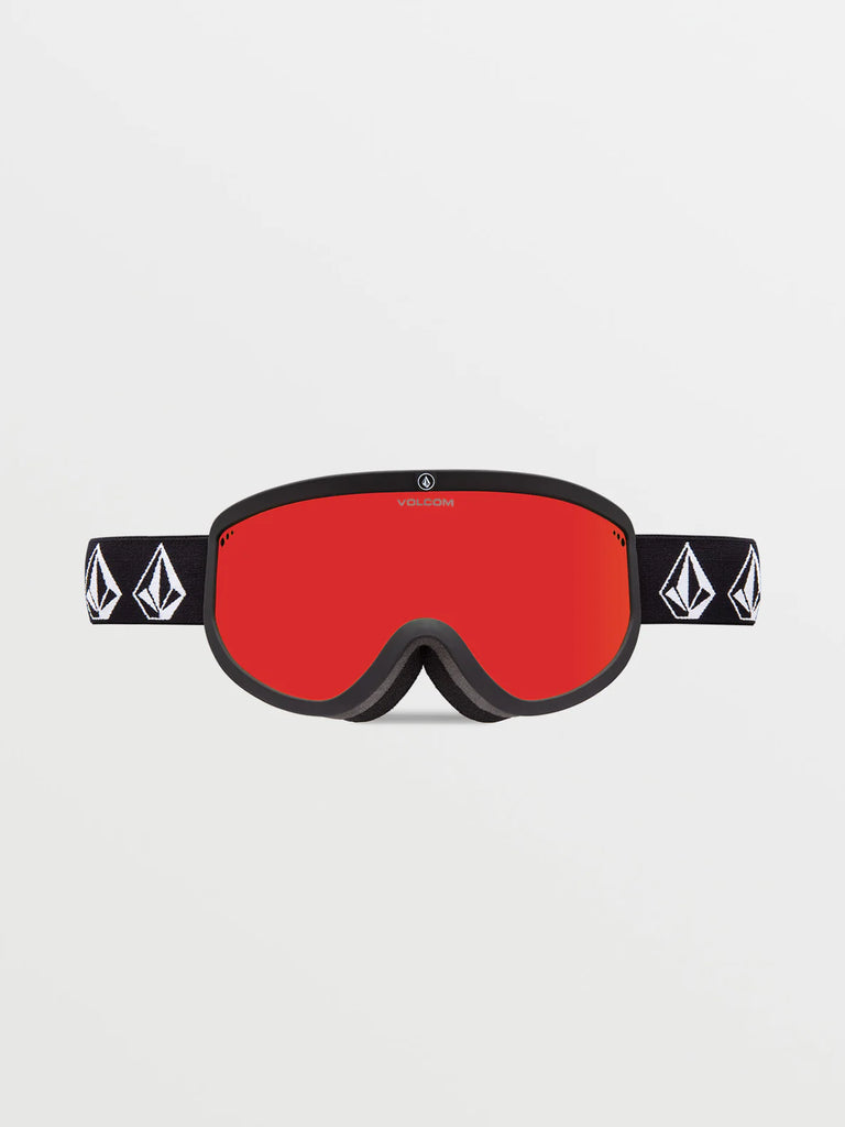 Volcom - Footprint Goggle - Matte Black + Bonus Lens – Board Of
