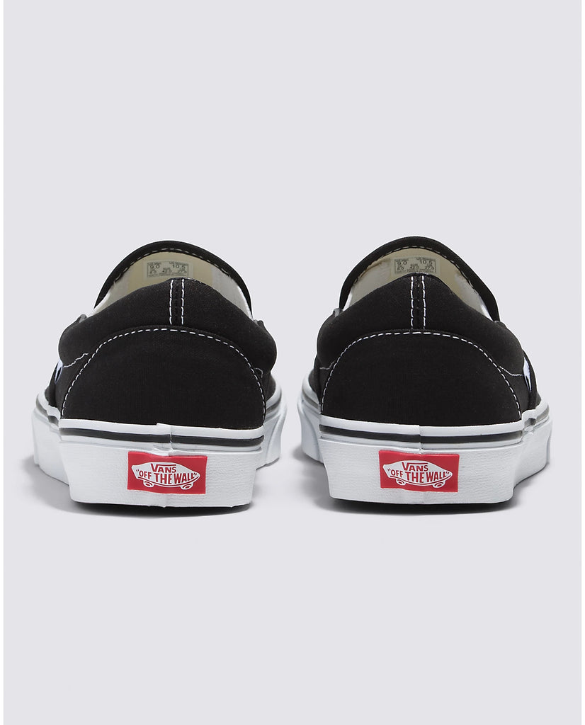 Vans - Classic Slip-On Black – Board Of Missoula