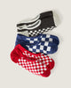 Vans - Check Canoodle Socks - Black