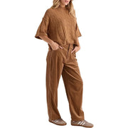 Volcom - Oversized Cable Sweater - Camel