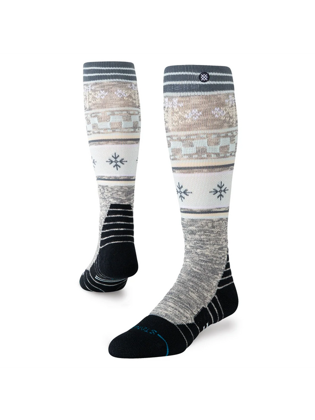 Stance - Womens Flake Mid Poly Snow Socks - Ice Blue