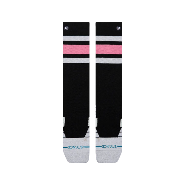 Stance - Womens Boyd Mid Wool Snow Socks - Black