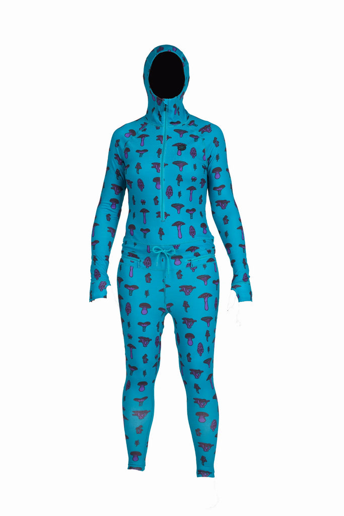 Airblaster - Women's Classic Ninja Suit - Teal Mushroom – Board Of