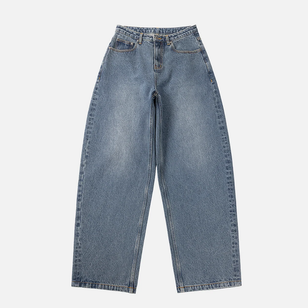 Dime - Baggy Denim Pant - Indigo Washed