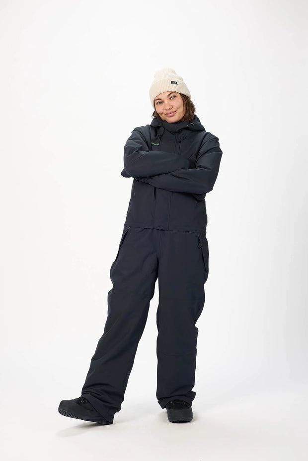 Airblaster - Women's Freedom Insulated Snowboard Suit - Black