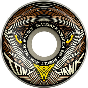 Bones - Hawk Night Hawk Sidecut 84B 58mm Wheels