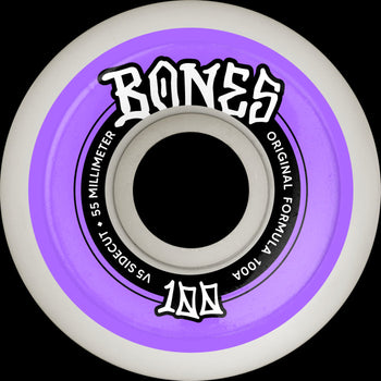 Bones - Original Formula Sidecut Wheels 100a - 55mm