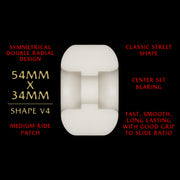 Powell Peralta - Dragon Formula Wheels 54mm - 93a - V4 - Board Of Missoula