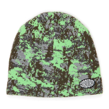 Corduroy - Wasteland Skully Beanie - Green