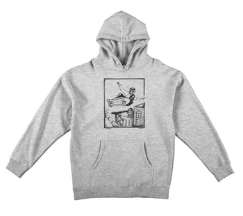 Antihero - Phelps / Lance Hoodie - Grey Heather