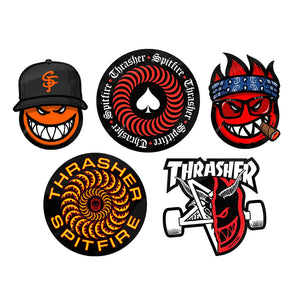 Spitfire x Thrasher - Sticker Pack - 5 ct.