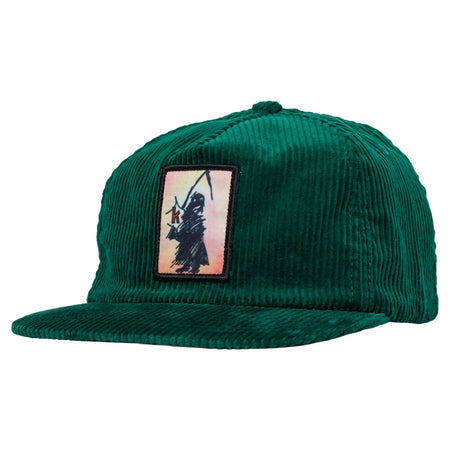 Krooked - Reaper Corduroy Snapback Hat - Emerald