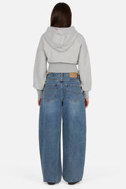 Dime - Baggy Denim Pant - Indigo Washed