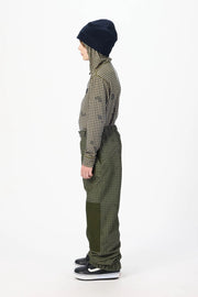 Airblaster - Youth Boss Snowboard Pant 2027 - Olive Grid
