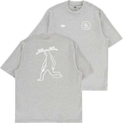 Adidas - Gonz Spot T-Shirt - Heather Grey - Board Of Missoula