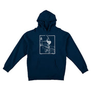 Antihero - BA Lance Hoodie - Navy / White