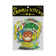 Antihero - Grimple Stix Asphalt Animals Sticker Pack