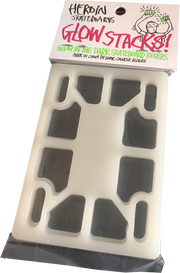 Heroin - 1/8th Riser Pads - Glow - Board Of Missoula