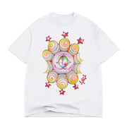 April - Ema Gaspar Eye T-Shirt - White