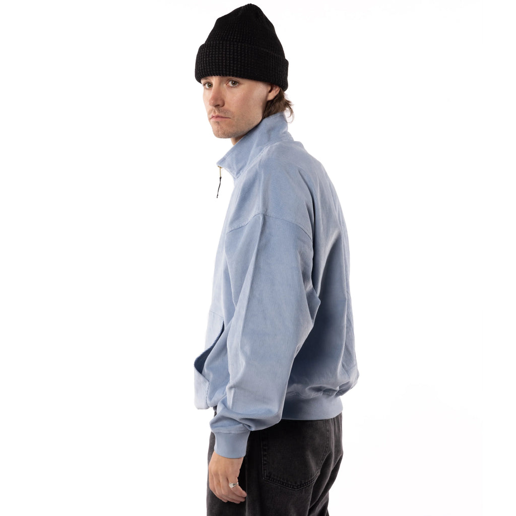 Howl - Corduroy Half Zip - Uniform Blue – Board Of Missoula
