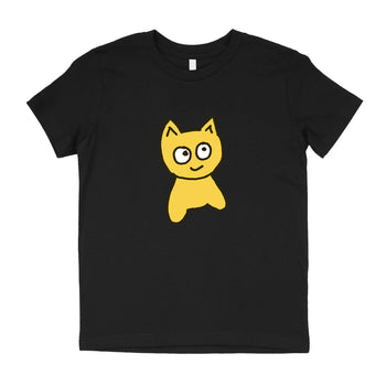 Meow Skateboards - Big Cat Youth T-Shirt - Black