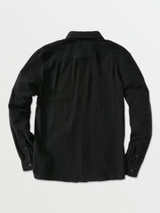 Volcom - Caden Solid Flannel - Black