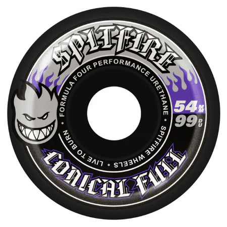 Spitfire - F4 Conical Full 99a Wheels - Black