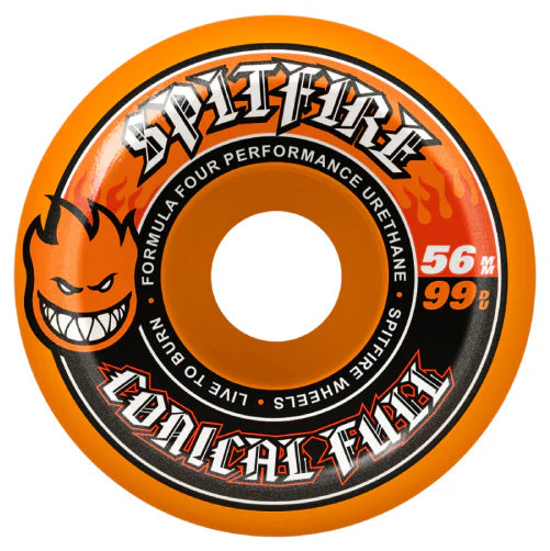 Spitfire - F4 Conical Full 99a Wheels - Orange – Board Of Missoula Spitfire - F4 Conical Full 99a Wheels - Orange – Board Of Missoula