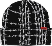 Corduroy - Barbed Plaid Beanie