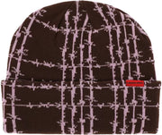 Corduroy - Barbed Plaid Beanie