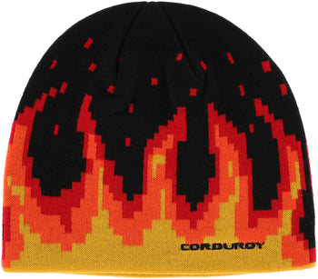 Corduroy - Digi Flames Beanie