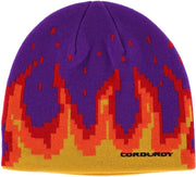 Corduroy - Digi Flames Beanie