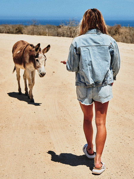 Volcom - Coco Ho Denim Jacket - Ice