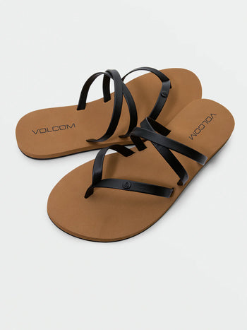 Volcom - Easy Breezy II Sandals - Black