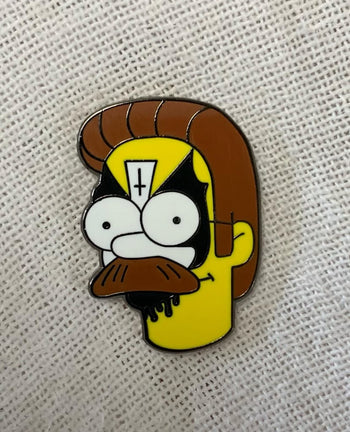 Vermin - King Diddly Diamond Enamel Pin - 1.5"