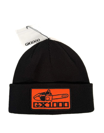 GX1000 - Chainsaw Beanie - Black - Board Of Missoula