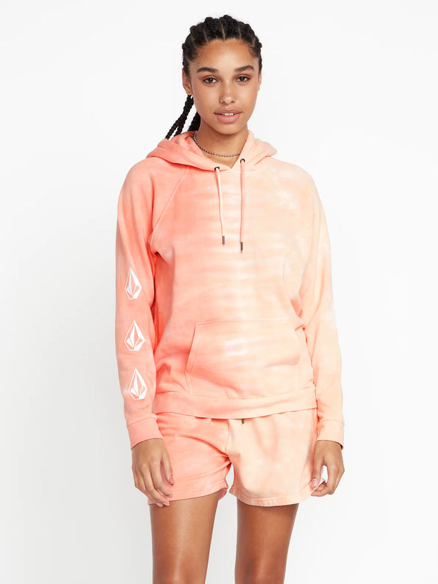 Tie dye volcom hoodie sale