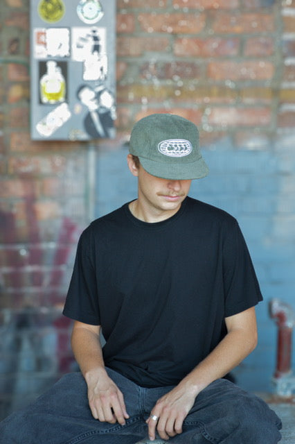 SOSS - Embroidered Cordoroy Hat - Green