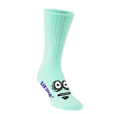 Heroin - Big Eyes Socks - Teal