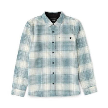 Roark - Crossroads Flannel - Dusty Turquoise