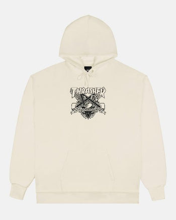 Thrasher x Antihero Eaglegram Hoodie Sand