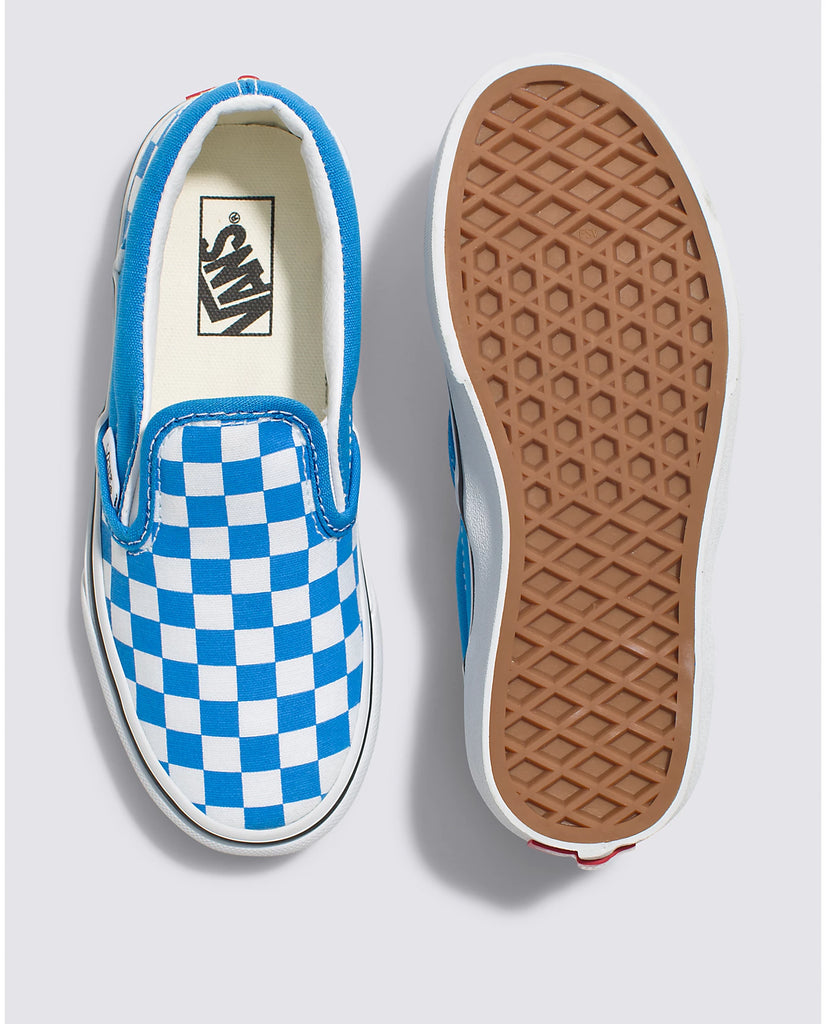 Vans slip ons blue deals