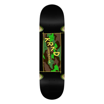 Krooked - Kamo Black 8.25" Deck - Board Of Missoula