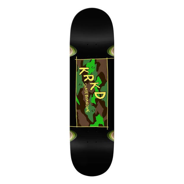 Krooked - Kamo Black 8.25" Deck