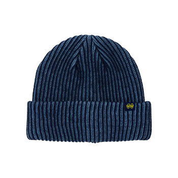 Krooked - Eyes Cuff Beanie - Navy