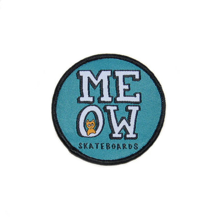 Meow Skateboards - 2.5" Patch - Teal