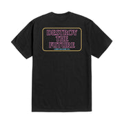 Loser Machine Co. - Neon Destroy T-Shirt - Black