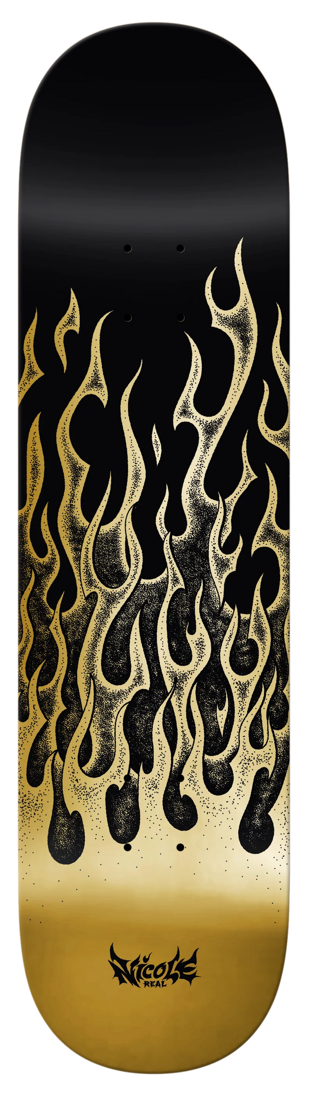 Real - Nicole Flames Redux 8.25" Twin Nose Deck